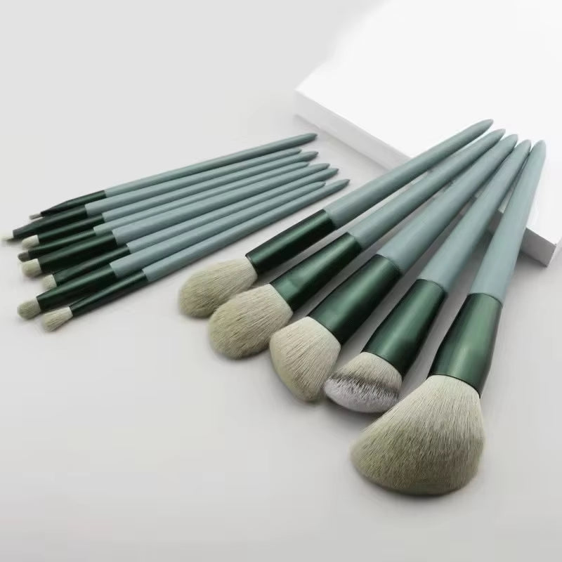13 PCS Makeup Brush Set Eyeshadow Foundation Complete Makeup Brushes Blush Shadow Beauty Softening Makeup Tools