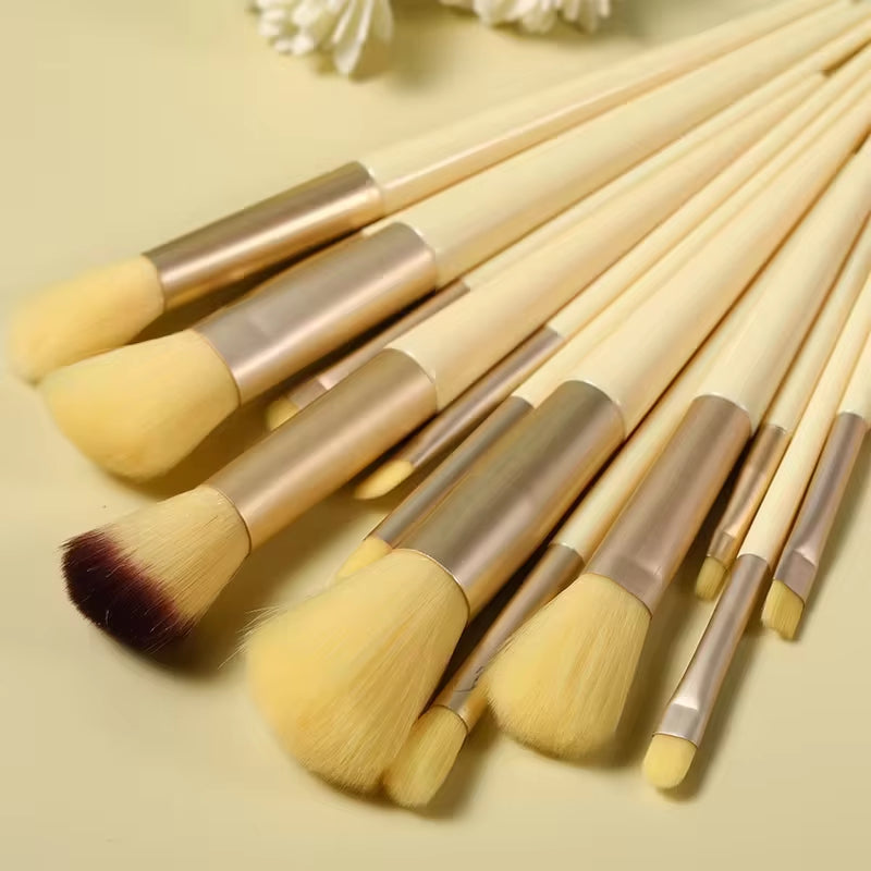 13 PCS Makeup Brush Set Eyeshadow Foundation Complete Makeup Brushes Blush Shadow Beauty Softening Makeup Tools