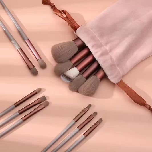 13 PCS Makeup Brush Set Eyeshadow Foundation Complete Makeup Brushes Blush Shadow Beauty Softening Makeup Tools